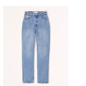 Abercrombie & Fitch Women's High Rise Blue Jeans